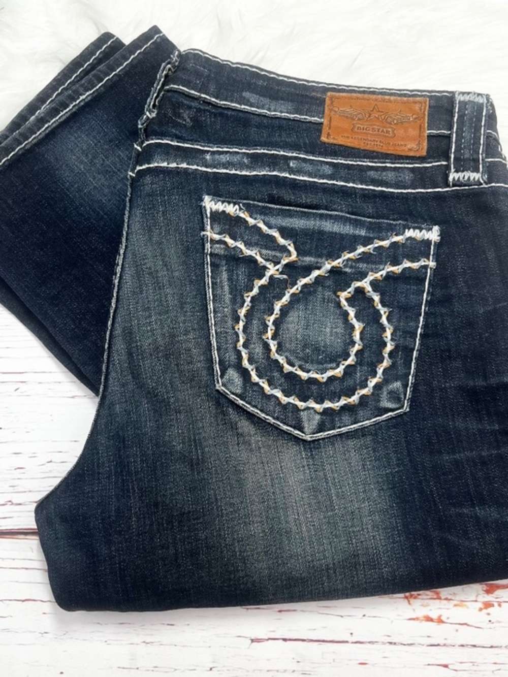 👖|•BIG STAR•| 'Nina' Straight Leg Jeans Size 32👖